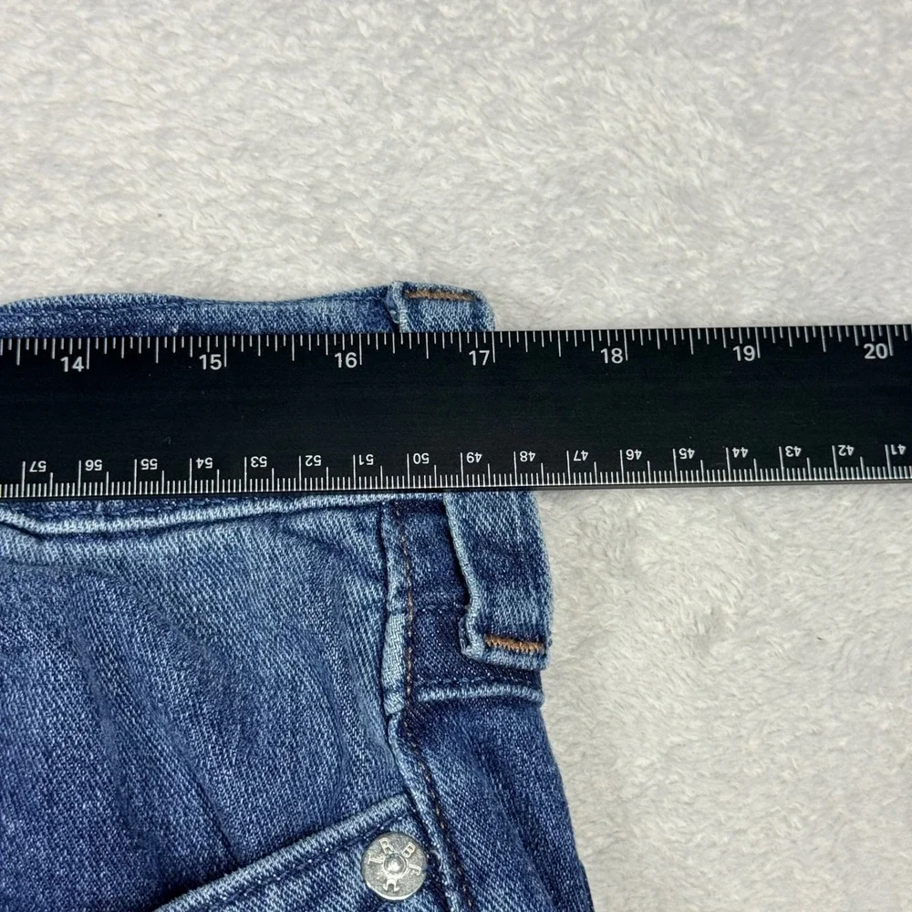 True Religion Rocco Relaxed Skinny Jeans Mens 32 Blue Medium Wash 107331